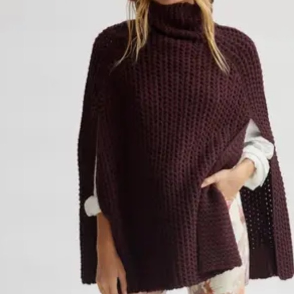 Anthropologie bell sleeved poncho - Picture 5 of 5